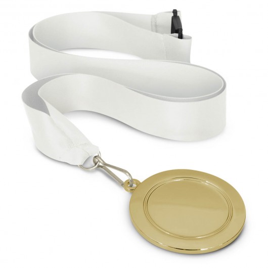 White Promotional Medals